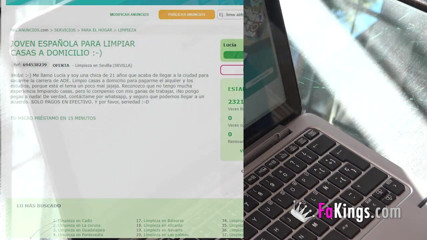 FAKings: Нова витівка з фейків! Спокушаючи широку домініканську мачуху, щоб порно виконавець втратив свою «невинність»