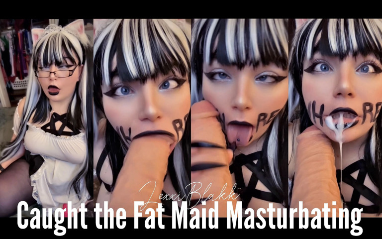 Caught the Fat Maid Masturbating (Lexxi Blakk) Caught the Fat Maid Masturbating (Lexxi Blakk)