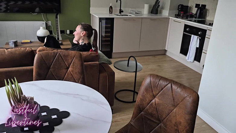 Lustful Libertines: Fucking My Stepmom as Has Phone Sex with Dad