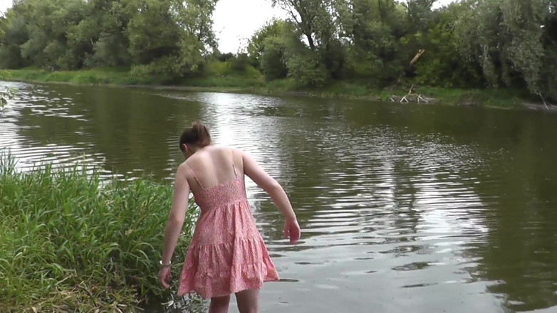 Assol: Solo Camping Without Panties