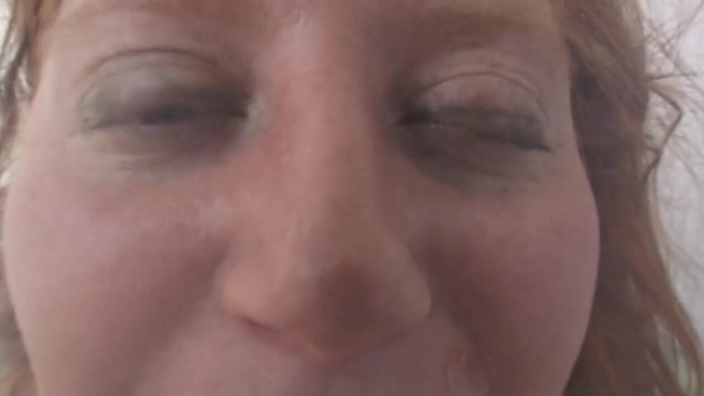 Real Home Made: Fat redhead girl gets fucked and filmed