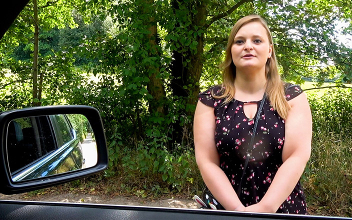 Andy Star: Big-ass Teen Lina - Car Sex with Creampie