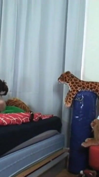 The young girl agrees to shoot a porn video for the first time