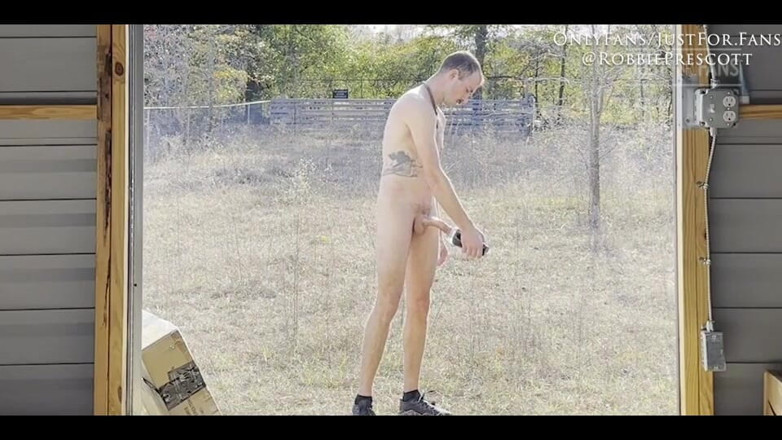 Robbie Prescott: I Decided to Take My Fleshlight Out to the Backyard...