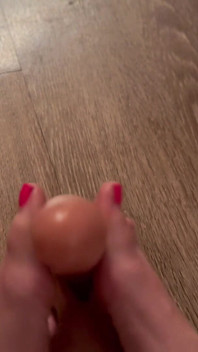 Labă sexy cu picioarele cu vibrator sesiune de fetiș cu vedere la persoana 1 cu Artemisia Love