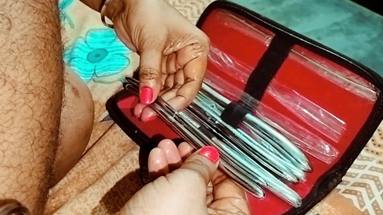 Horny Rose: Cock sounding by Rose Bhabi
