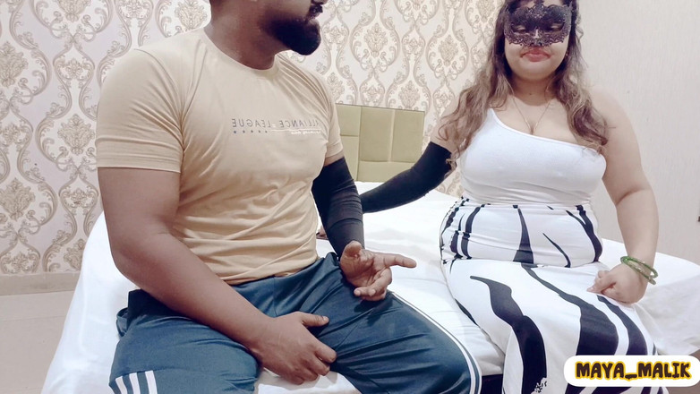 Maya-malik: ホットなぽっちゃり女性の上司がオフィスで従業員とセックスした