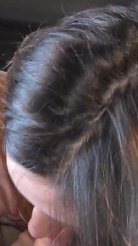 Hairy blowjob with 3 stunning girls