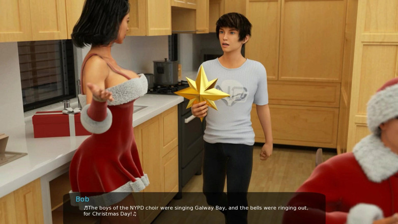 Miss Kitty 2K: Milfy City Navidad episodio 6 - el espíritu de navidad por misskitty2k