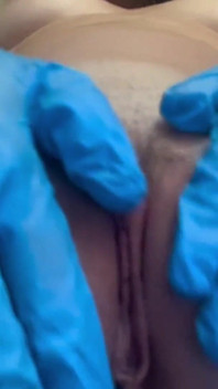 POV Facesitting with Medical Gloves
