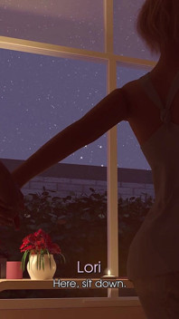 My Pleasure 3 - Lori Kissing First Time Julian in Park Then in Her Bed and Julian Watching Daphne's Shower