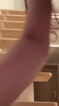 Jag gillar att ha på mig stringtrosor hemma