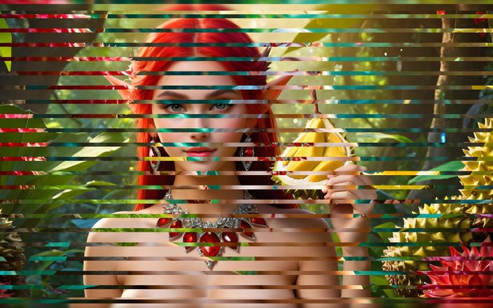 AI Girls: Hermosas chicas elfo con Durian