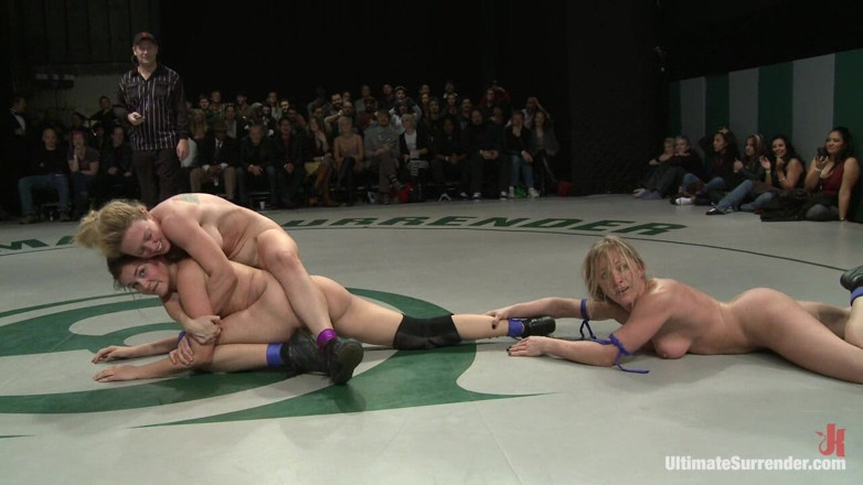 Ultimate surrender by Kink: First Match of the 2011 Tag Team League!: the Goddesses Vs...