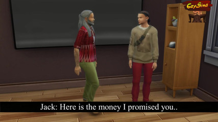 Dirty gay Sims: Seniman gay kulit hitam yang lebih tua membiakkan kembar muda...