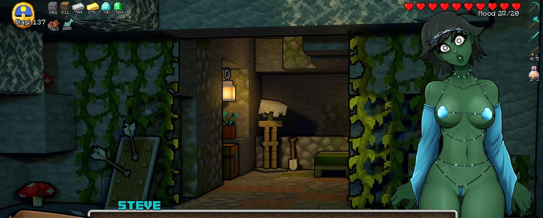 LoveSkySan69Real: Minecraft Hornycraft partea 84 Ejaculare care curge afară de Loveskysanhentai