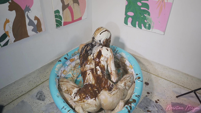 MartinaMagni: A Very Messy Masturbation Session