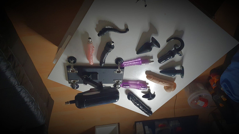 Analfetischist Crossdresser: Pieprzona maszyna do pieprzenia