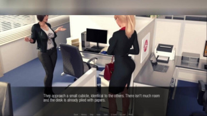 3DXXXTEEN2 Cartoon: Hari pertama Jessica dalam kerja. Lucah 3D, seks kartun