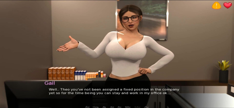 Visual Novels: L'ufficio parte 8