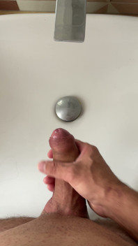 Bathroom Silent Cum