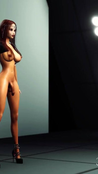 Süper seksi 3 boyutlu yaraklı kız uzay istasyonunda azgın bir sarışınla sikişiyor