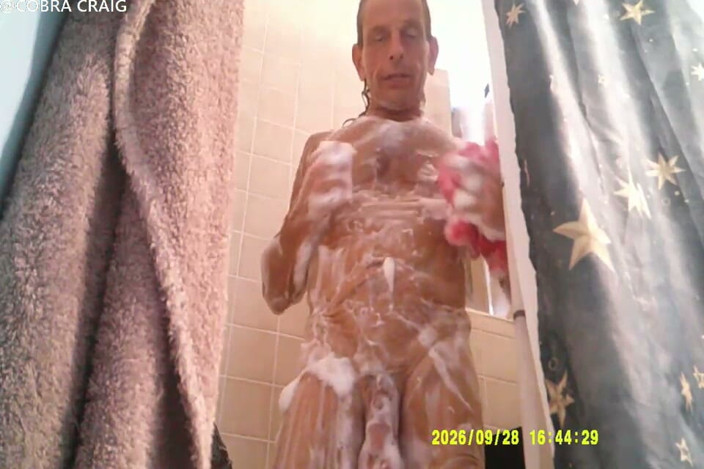 COBRA CRAIG: 9-28-26 Shower Video in Space Can They Hear You Scream...