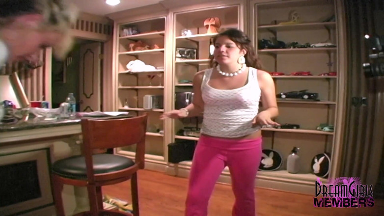 Dream Girls: Naked home movies with two college freaks
