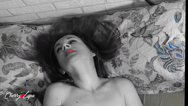 Cherry Lips: Caught masturbating on Stepdaddy's bed - Cherry Lips