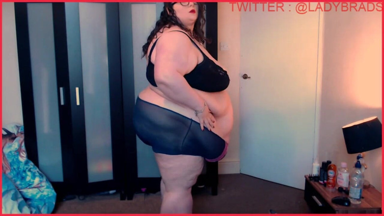SSBBWLadyBrads: SSBBW 레이디브래드 풀 바디 스트립 쇼