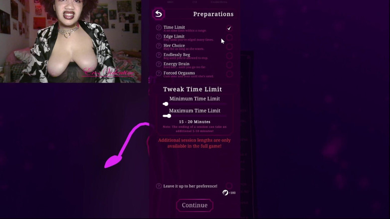 Eros Valentine: Ftm masturbacja gaming stream na żywo