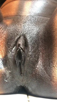 Negra sexy se masturba