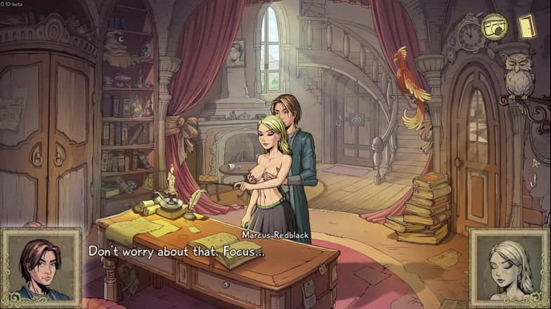 LewdArcade: Невинні відьми Дафна [частина 01] Анімація колекція + Невинні відьми завантажити [18+] Секс-гра