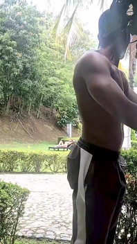 Curious Gardener Roughly Fucks His Horny Boss Outdoors - Brandon Cruz & Alejandra Palacios