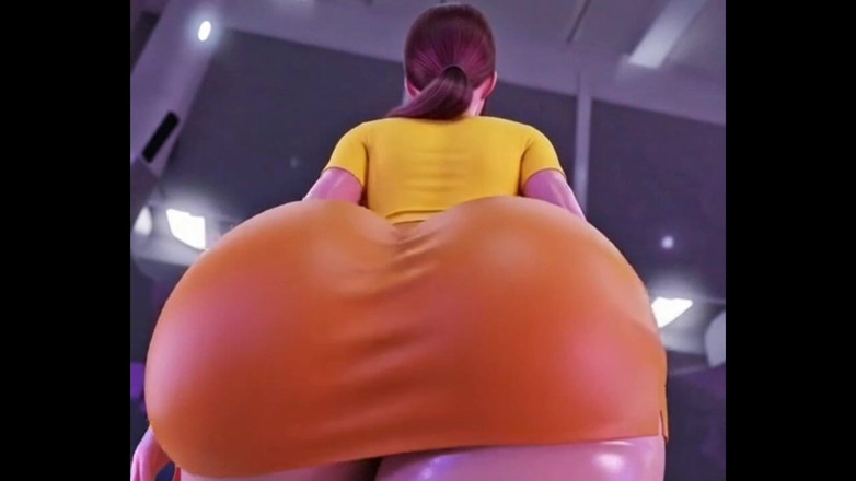 Animate golden: Gadis pantat montok