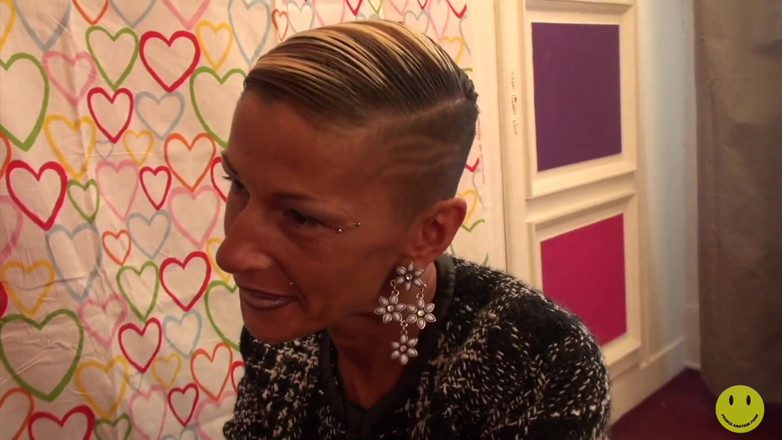 French Amateur Porn: Short Haired MILF Melyne Gets Her Mouth Filled with Cum...