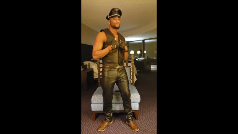 Kennie Jai: Kenniejai Strips and Dances in Leather