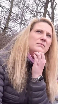 Tysk scout - kurviga mogna Sabrina vid första gången casting knull