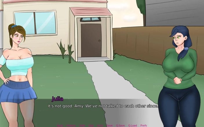 Neon2520: Amy's Ecstasy Gameplay # 53 nastolatka dziwka zostaje zaimpregnowana przez starca