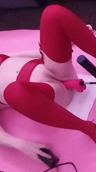 Fucking Machine Anal Dildo Fun with Essex Girl Lisa
