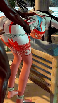 Die verführerische diva: Göttin der virtuellen realität - hentai 3D-animation