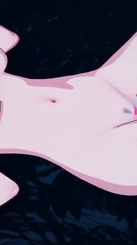 Hentai Girl Having Fun with Her Byfriend at Night in Park