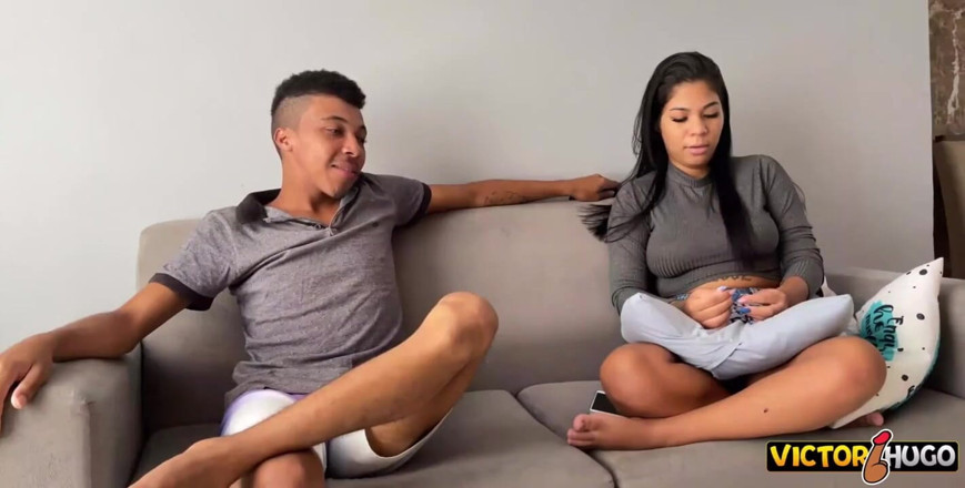 VictorHugo: Sitting on My Dick with Her Big Boobs
