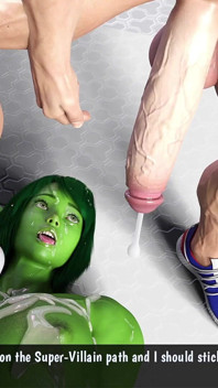 She hulk è molto eccitata Cockham superheroes 41