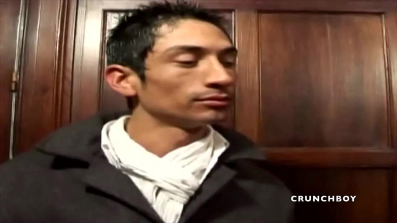 Latino Fucker: Latino trio seksfeestje met hetero nieuwsgierigen
