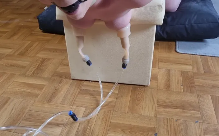 Lucysun30: Slave Anny Is Milked Extremely Part 1