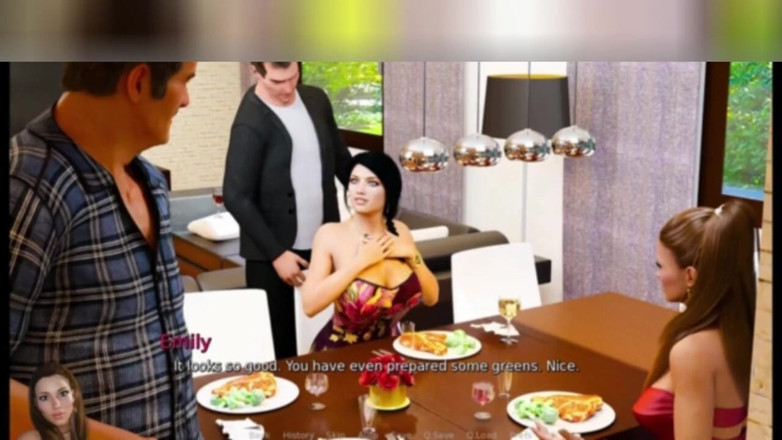 3DXXXTEEN2 Cartoon: Anna goes on an anal business trip. 3D porn cartoon sex