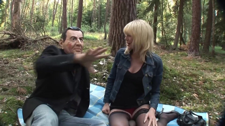 Public Entertainment: Masked invader ravages her ass