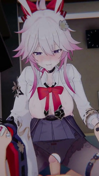Honaki Star Rail - Ahas Cruel Joke Evanescia Broken POV Sandwich DP amarrada 4k60fps