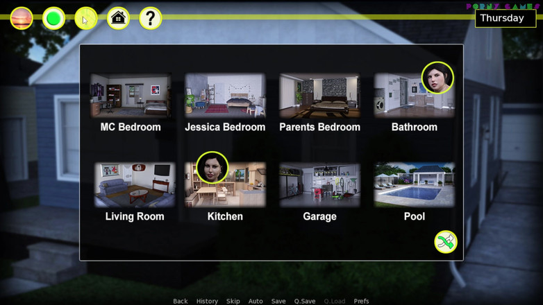 Porny Games: 더 많은 크기 금기 Chaixas -캠퍼스에 새로운 비, 집에서 쓰리섬 9